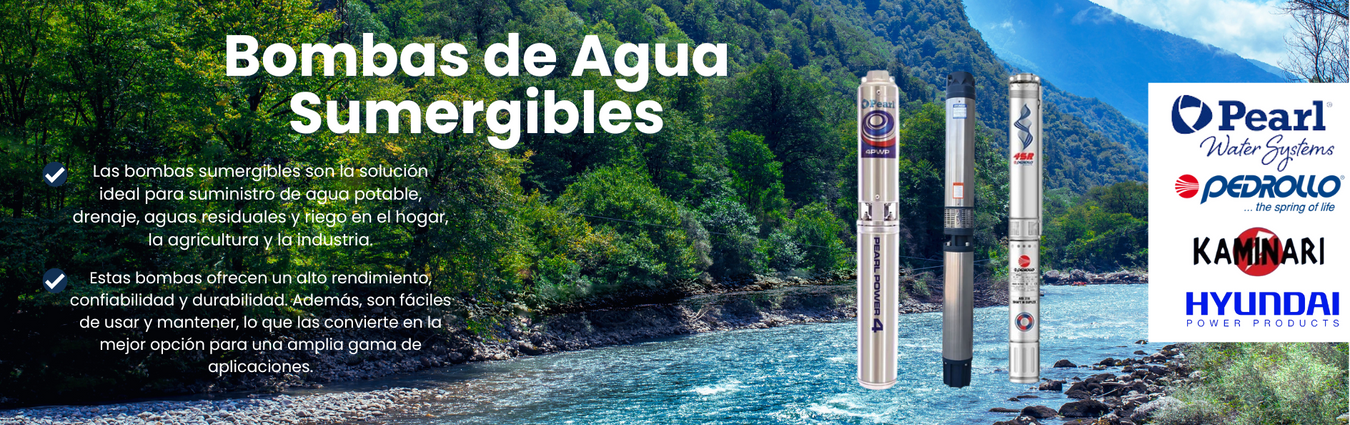 Bombas Sumergibles Tipo Lápiz