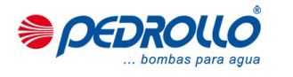 Bomba de Agua Centrífuga Serie CPm de 1 a 3 Hp, Pedrollo