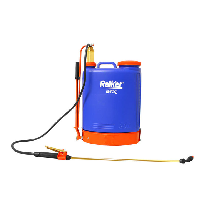 Fumigadora Manual con Bomba en Bronce de 20 L, Raiker