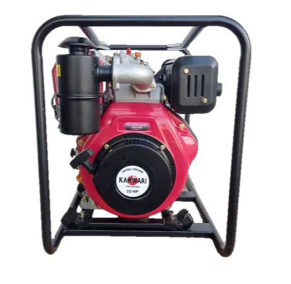 Motobomba de Baja Presión Diesel de 4" x 4" y 10 Hp, Kaminari