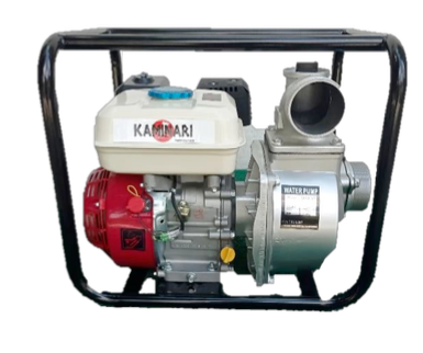 Motobomba de Baja Presión a Gasolina de 2" x 2" y 6.5 Hp, Kaminari