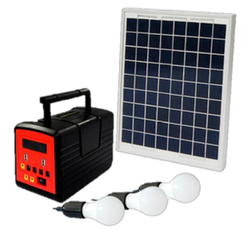 Sistema de Energía solar de 30 W, Kaminari
