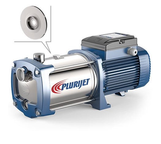 Bomba de Agua Jet Autocebante Serie Plurijet de 3 Hp, Pedrollo