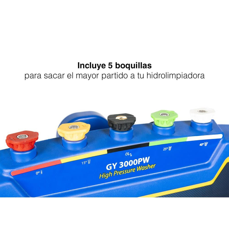 Hidrolavadora a Gasolina de 4.8 Hp, Goodyear